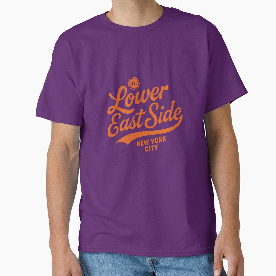 Lower East Side Manhattan New York Lettering by Boogosh T-Shirts, Hoodie, Sweatshirt | BlankRebels.com (Image 1)