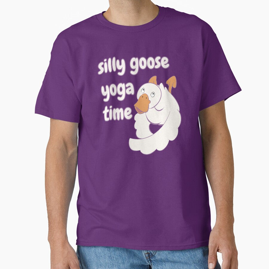 Silly Goose Yoga Time by HugSomeNettles