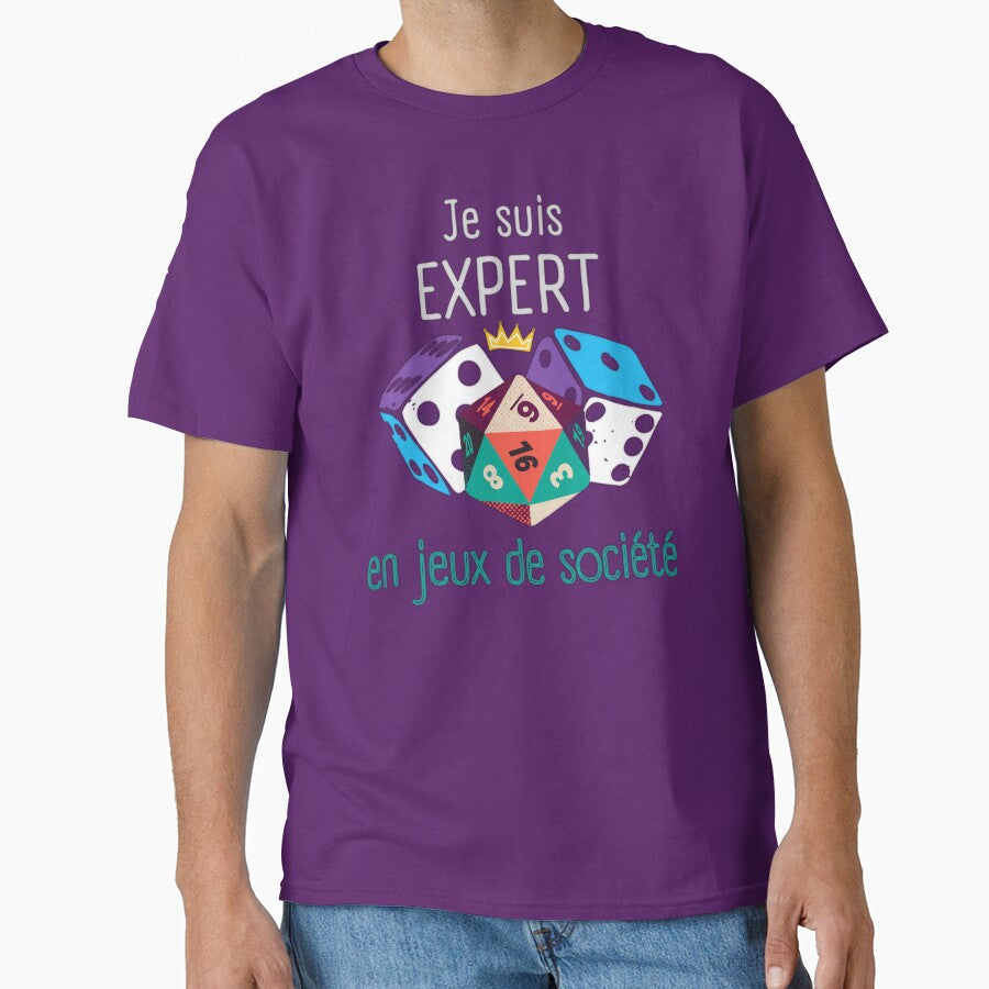 Je suis expert en jeux de société by InverseArt T-Shirts, Hoodie, Sweatshirt | BlankRebels.com (Image 1)