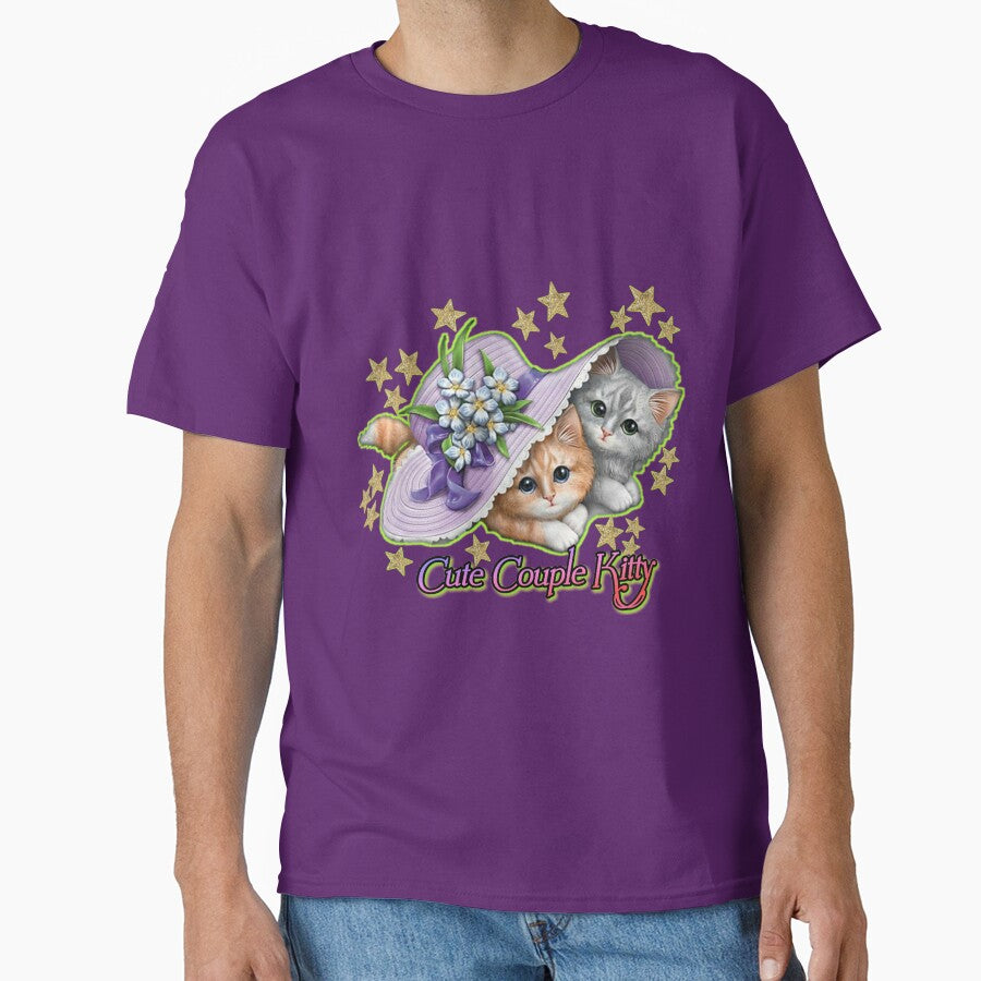 Cute couple kitty by Hinakhan59241 T-Shirts, Hoodie, Sweatshirt | BlankRebels.com (Image 1)