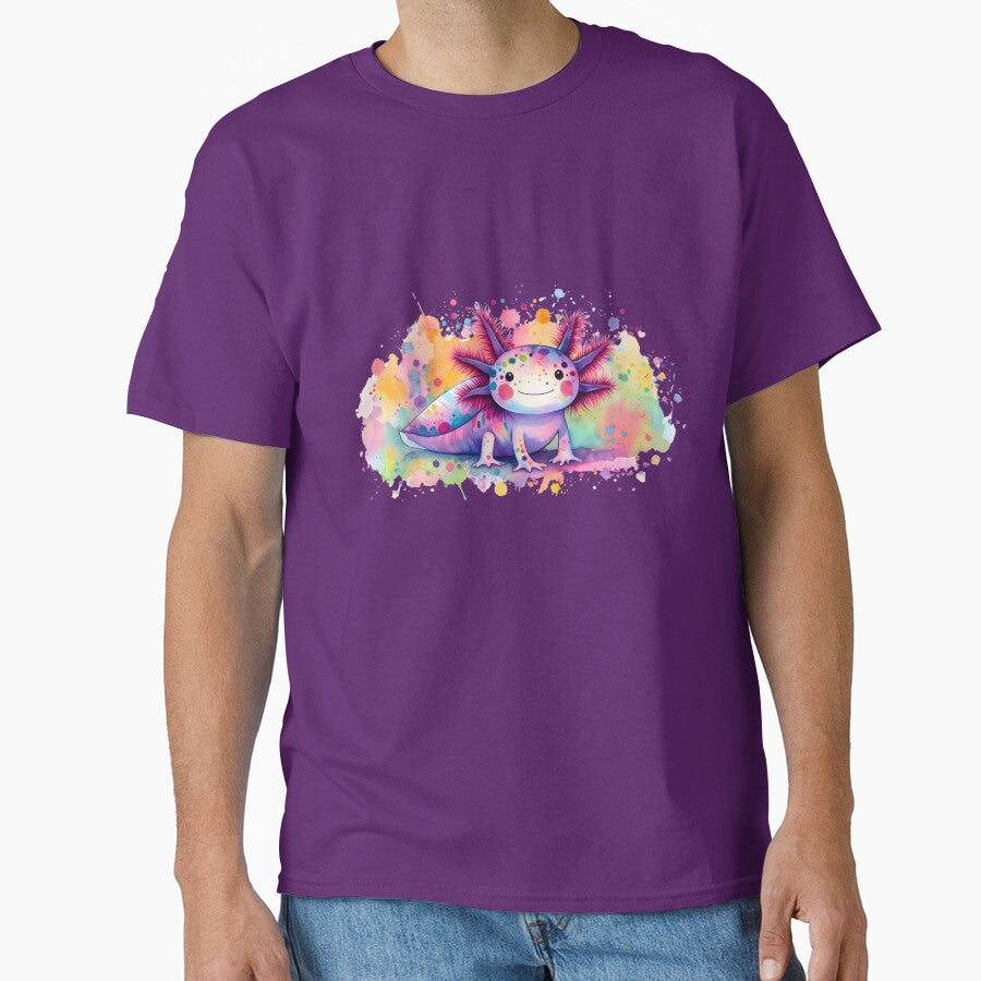 Axolotl Art #107 | Axolotl Lovers by ksgraphics222 T-Shirts, Hoodie, Sweatshirt | BlankRebels.com (Image 1)