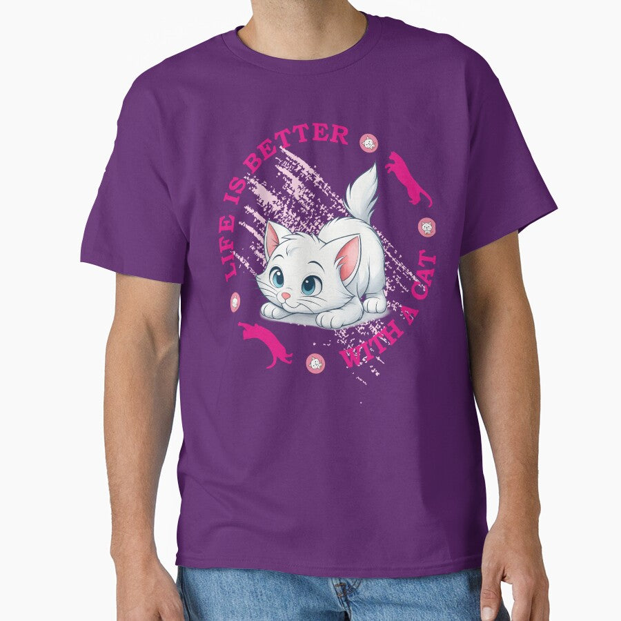 Cat Lover Life – Purrfect Pet Design by PRINTKEEN T-Shirts, Hoodie, Sweatshirt | BlankRebels.com (Image 1)