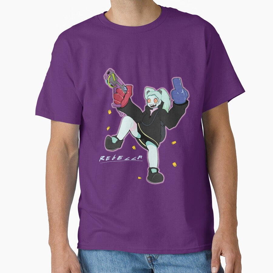 Edgerunners: Rebecca by Wisdomeel T-Shirts, Hoodie, Sweatshirt | BlankRebels.com (Image 1)