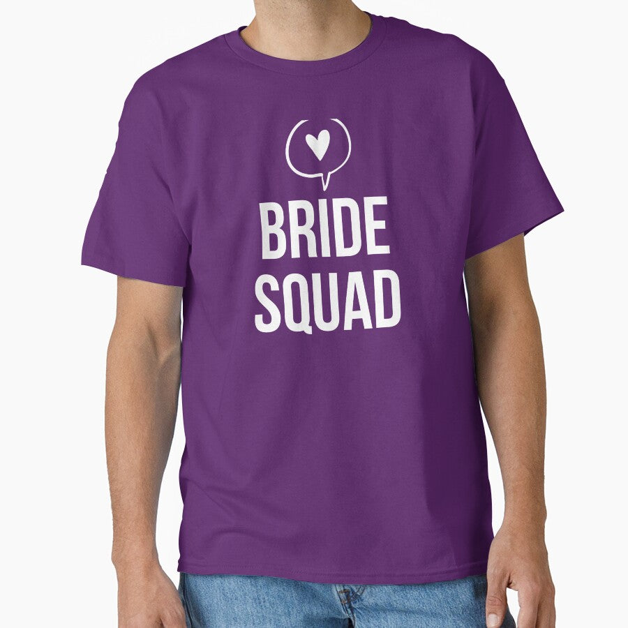 Bride Squad by reallyrealnow T-Shirts, Hoodie, Sweatshirt | BlankRebels.com (Image 1)
