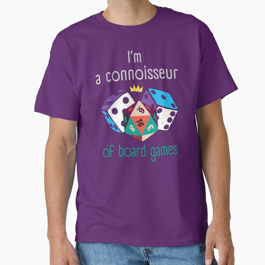 I'm a connoisseur of board games by InverseArt T-Shirts, Hoodie, Sweatshirt | BlankRebels.com (Image 1)