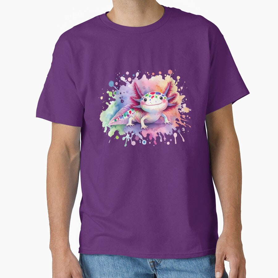 Axolotl Art #106 | Axolotl Lovers by ksgraphics222 T-Shirts, Hoodie, Sweatshirt | BlankRebels.com (Image 1)