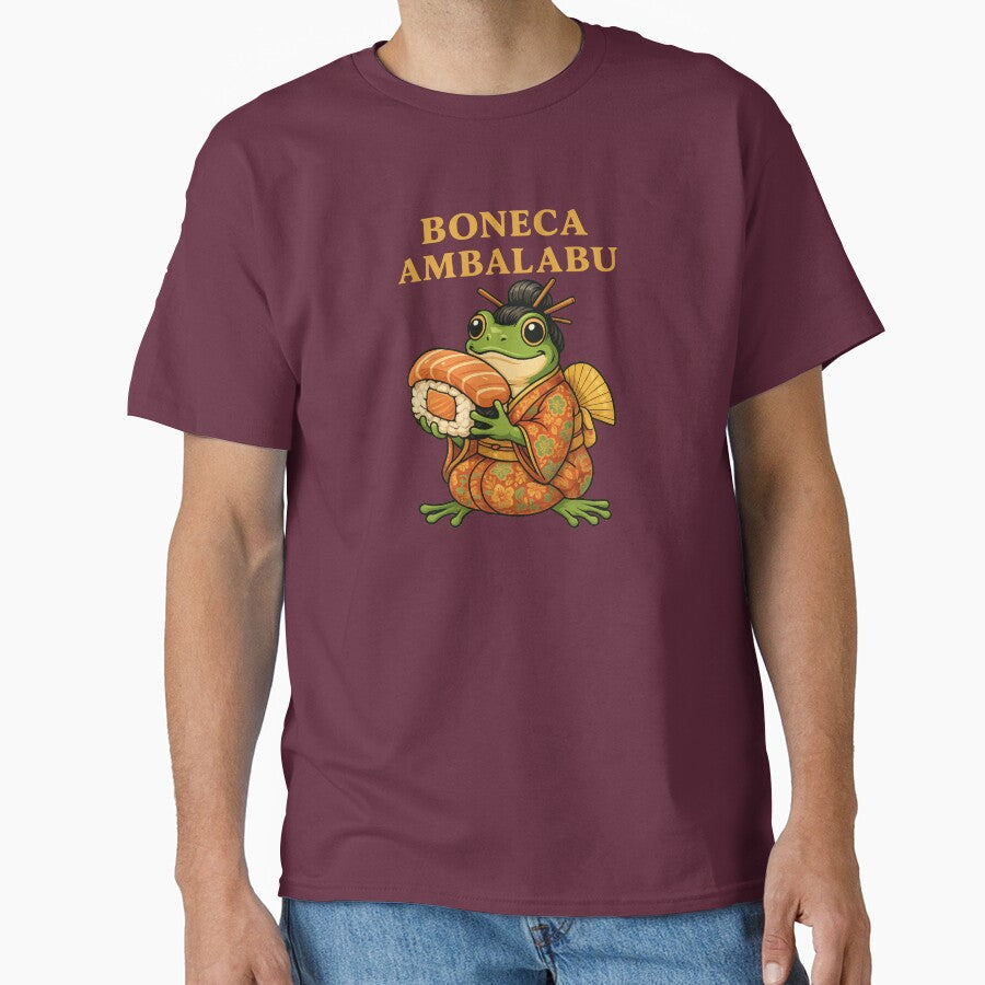 Boneca Ambalabu Japan – Funny Kimono Frog Sushi Meme Art T-Shirts, Hoodie, Sweatshirt