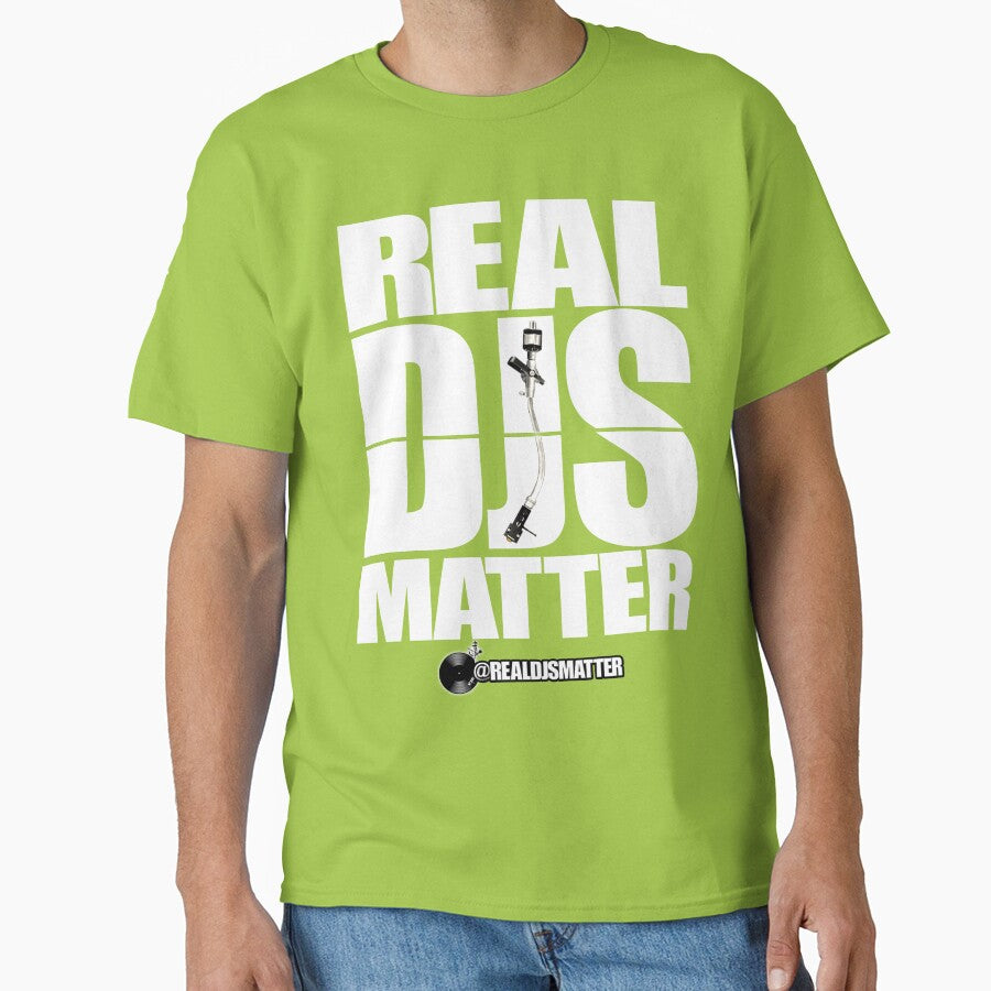 Real Djs Matter Logo by Real-Djs-Matter T-Shirts, Hoodie, Sweatshirt | BlankRebels.com (Image 1)