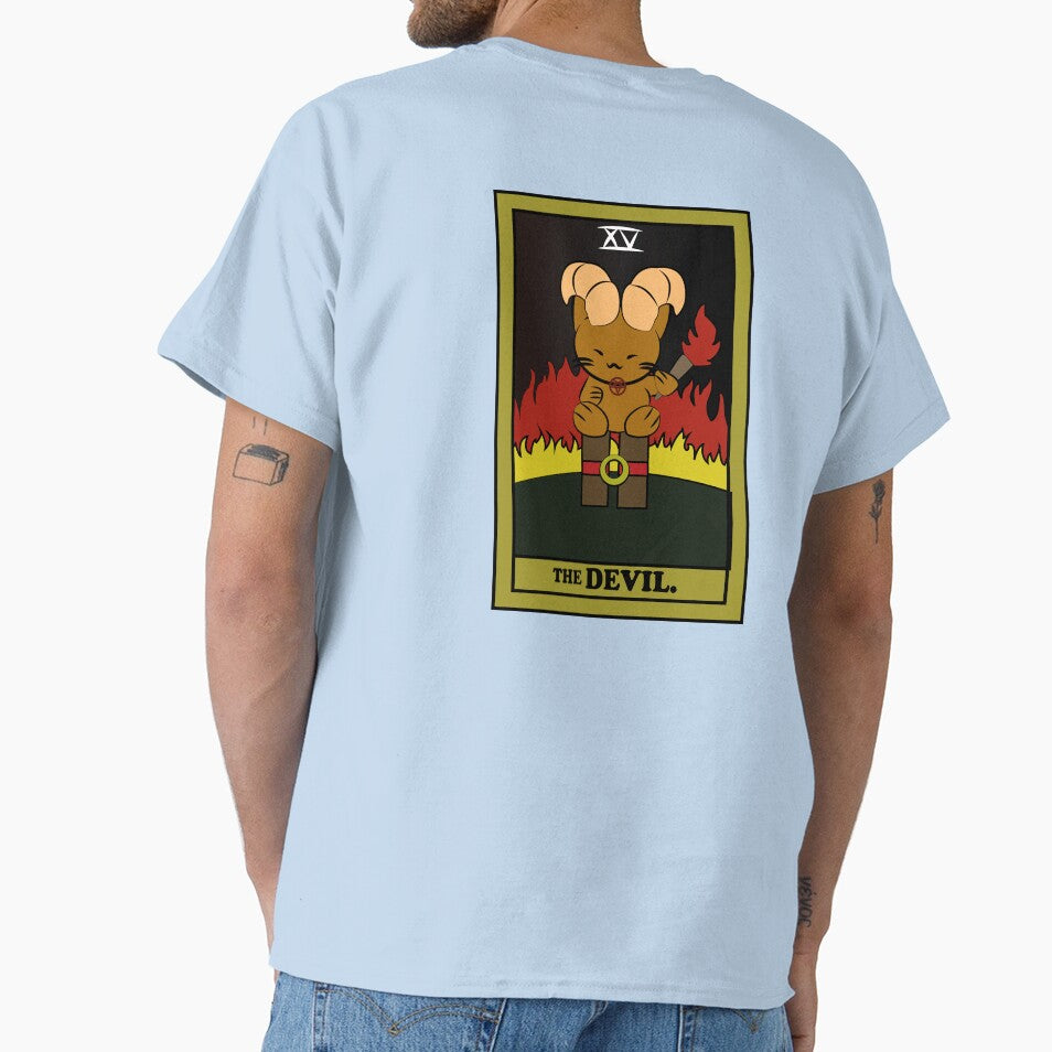 TAROT CARDS | THE DEVIL. | CAT by FalconLifeStore T-Shirts, Hoodie, Sweatshirt | BlankRebels.com (Image 1)