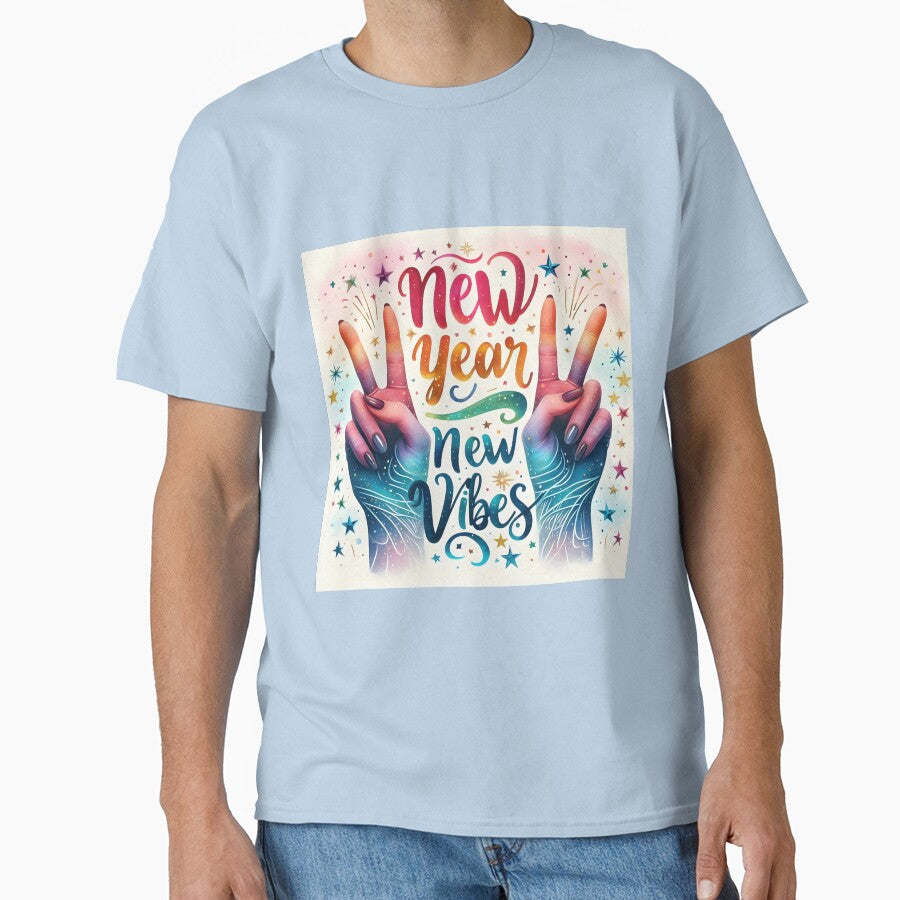 New Year New Vibes 2024 by hrbcreatives T-Shirts, Hoodie, Sweatshirt | BlankRebels.com (Image 1)