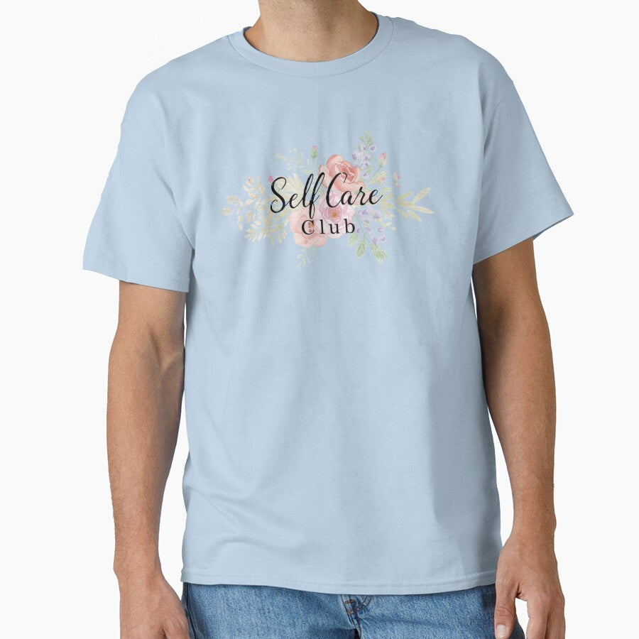 Self-Care Club – Floral Aesthetic Shirt by WePlay2gether Hoodie, Sweatshirt | BlankRebels.com (Image 1)