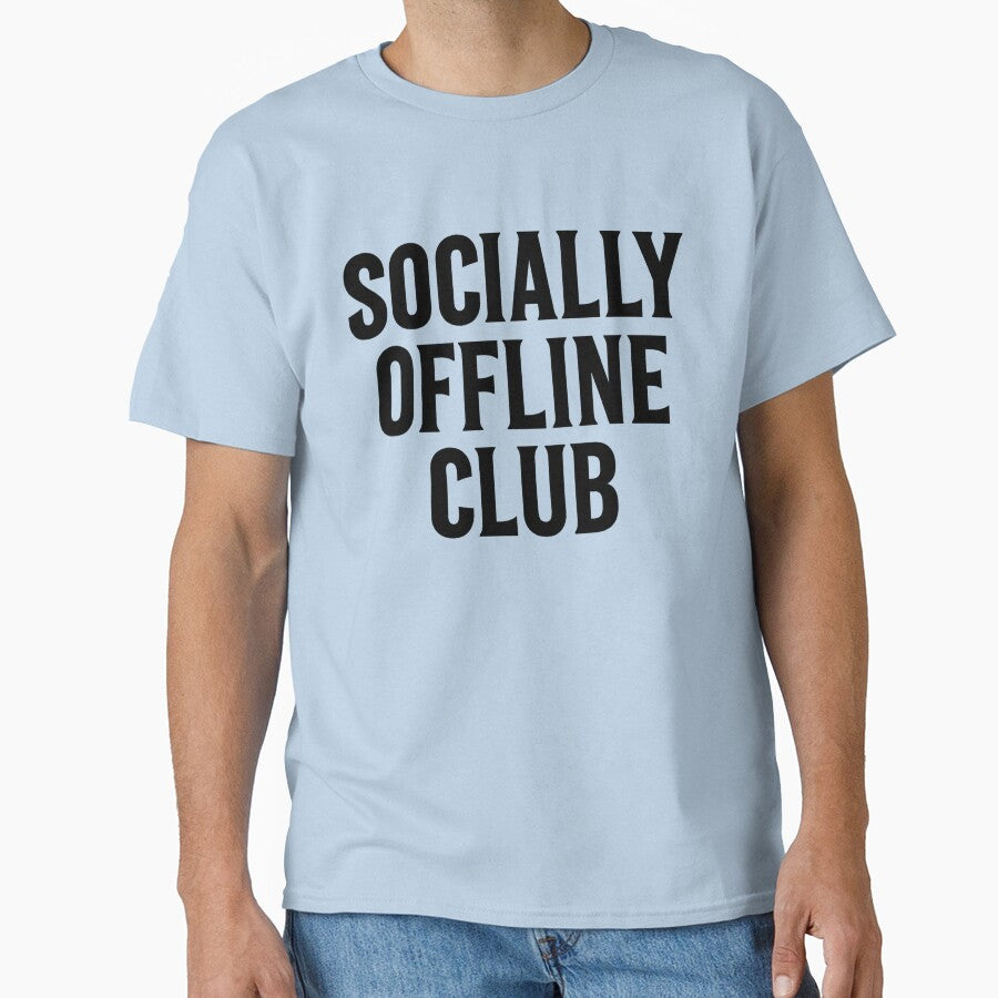 Socially Offline Club Members Only by UnsignedTalentCreative T-Shirts, Hoodie, Sweatshirt | BlankRebels.com (Image 1)