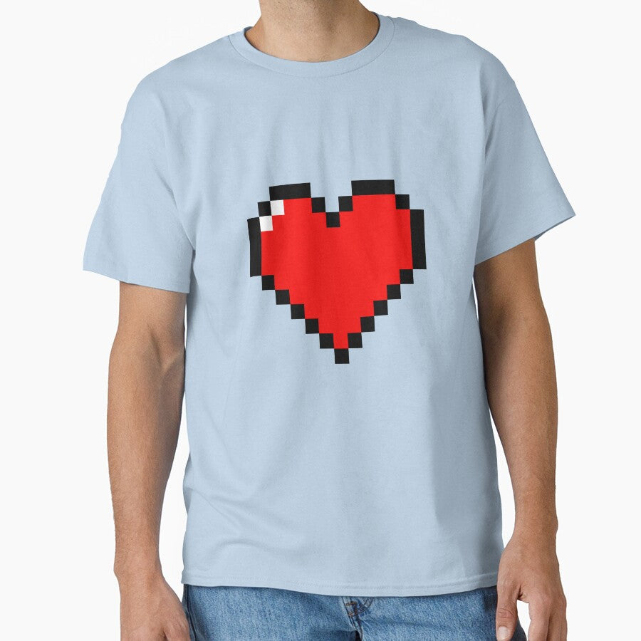 8 Bit Heart by SJ-Merch T-Shirts, Hoodie, Sweatshirt | BlankRebels.com (Image 1)