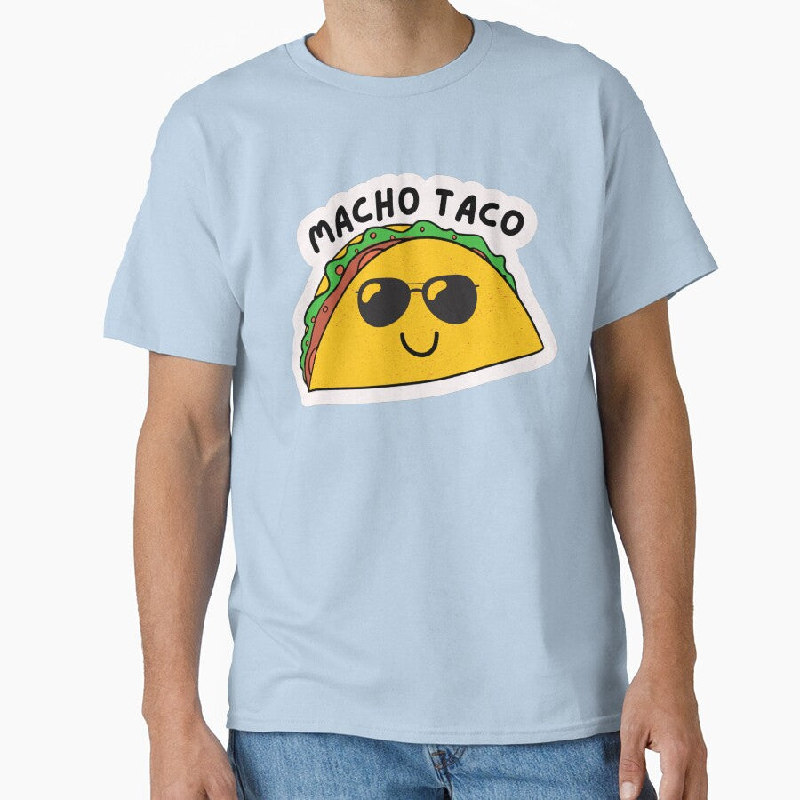 Macho Taco by ArtsyAmethyst T-Shirts, Hoodie, Sweatshirt | BlankRebels.com (Image 1)