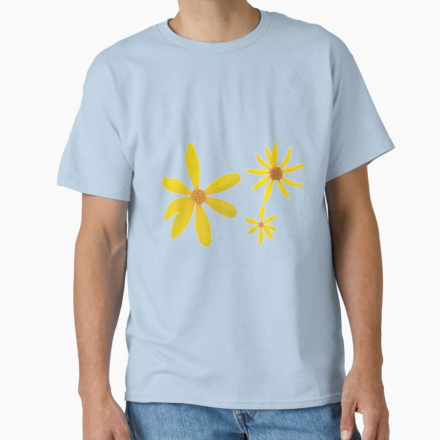 Wild Floral Summer Pattern - Blue by glategan T-Shirts, Hoodie, Sweatshirt | BlankRebels.com (Image 1)