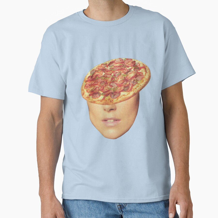 Pizza Face Collage by Pob Hosking T-Shirts, Hoodie, Sweatshirt | BlankRebels.com (Image 1)
