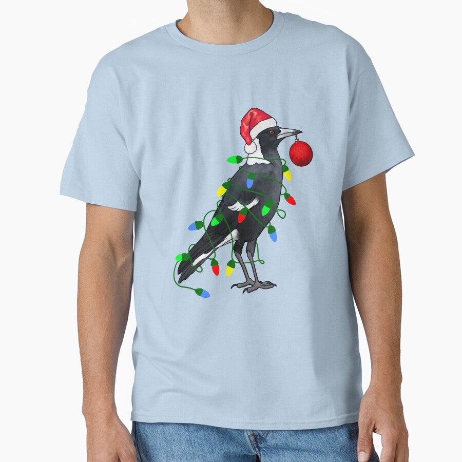 Extra Festive Magpie by Meowmaddie T-Shirts, Hoodie, Sweatshirt | BlankRebels.com (Image 1)