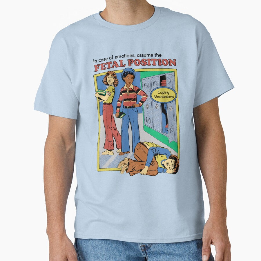 Assume the Fetal Position by Steven Rhodes T-Shirts, Hoodie, Sweatshirt | BlankRebels.com (Image 1)