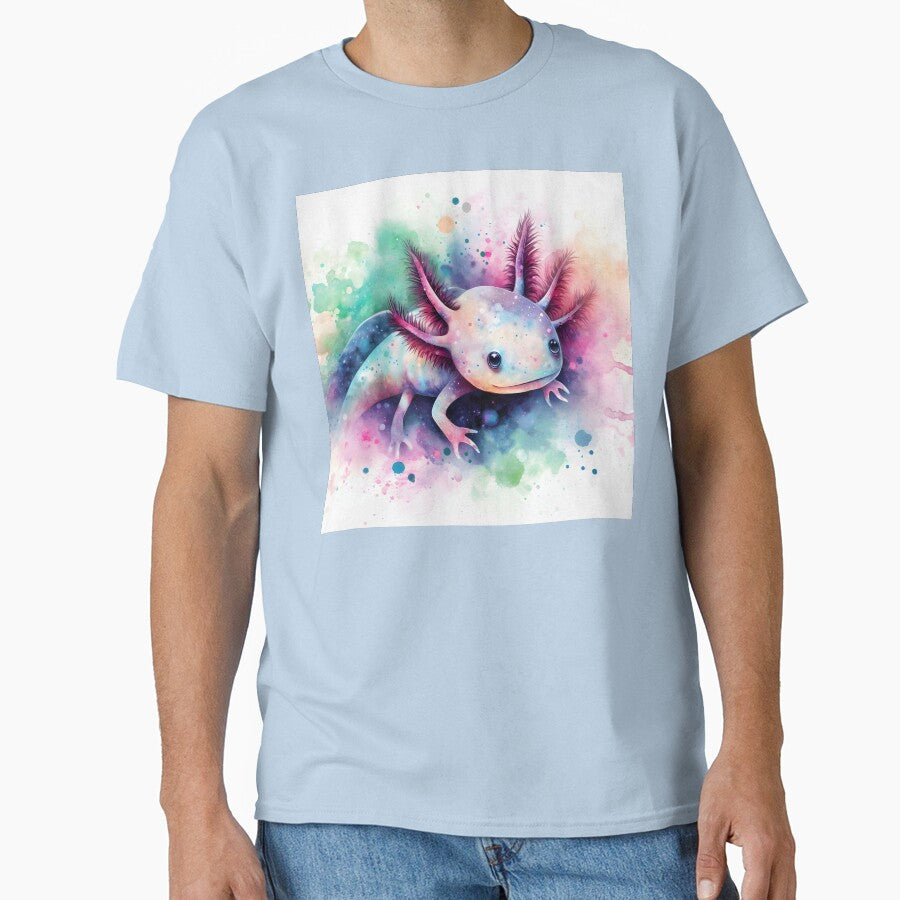 Axolotl Art #10 | Axolotl Lovers by ksgraphics222 T-Shirts, Hoodie, Sweatshirt | BlankRebels.com (Image 1)