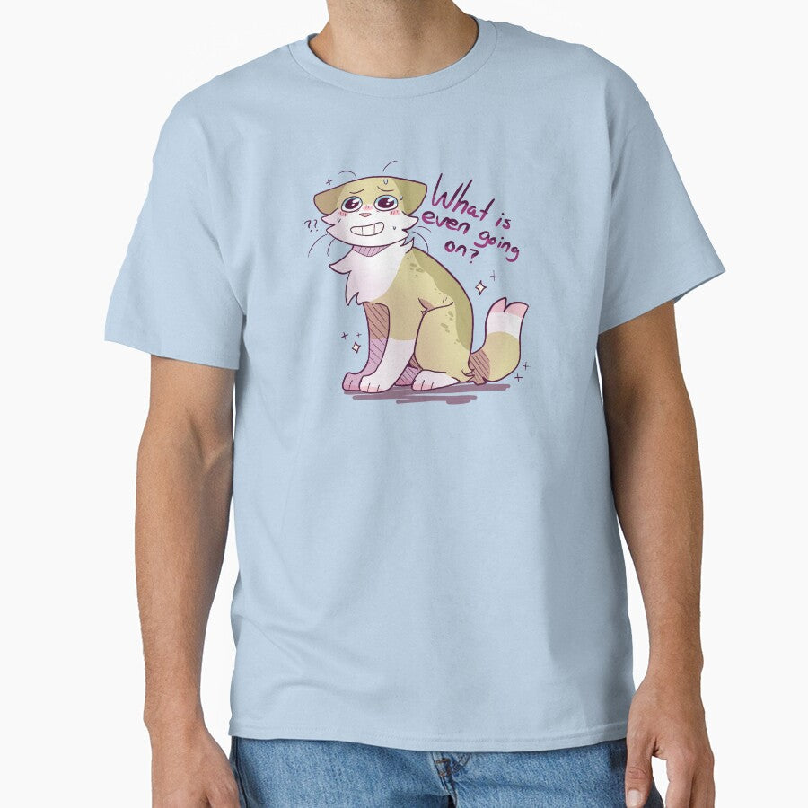 What Is Even Going On Cat by CatBucket T-Shirts, Hoodie, Sweatshirt | BlankRebels.com (Image 1)