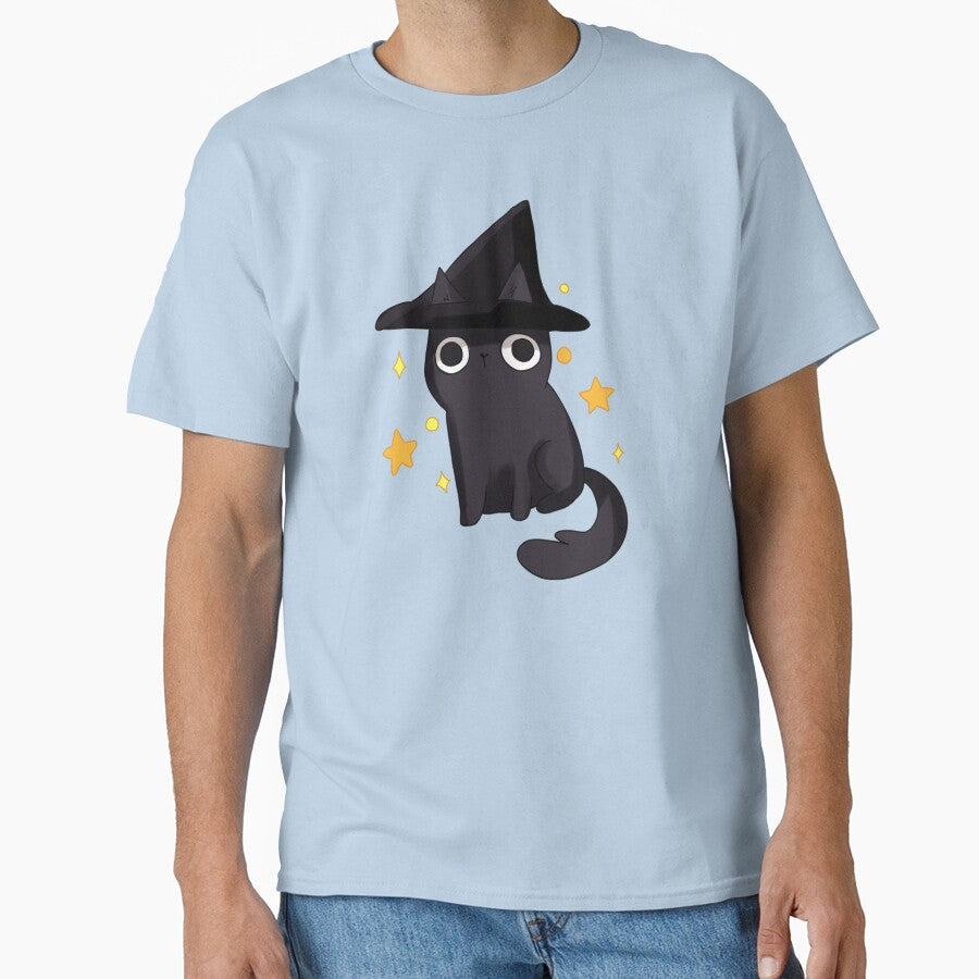 Cute wizard black cat by Mayarart T-Shirts, Hoodie, Sweatshirt | BlankRebels.com (Image 1)