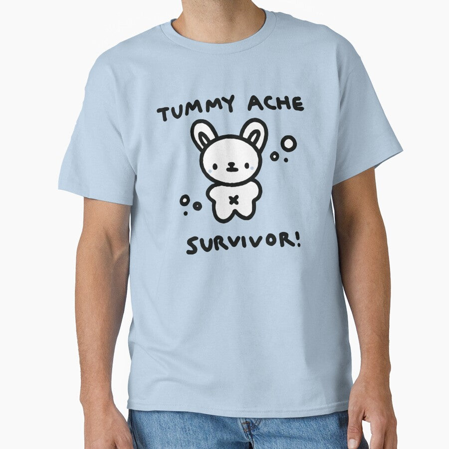 Cute Bear Tummy Ache Survivor T-Shirts, Hoodie, Sweatshirt