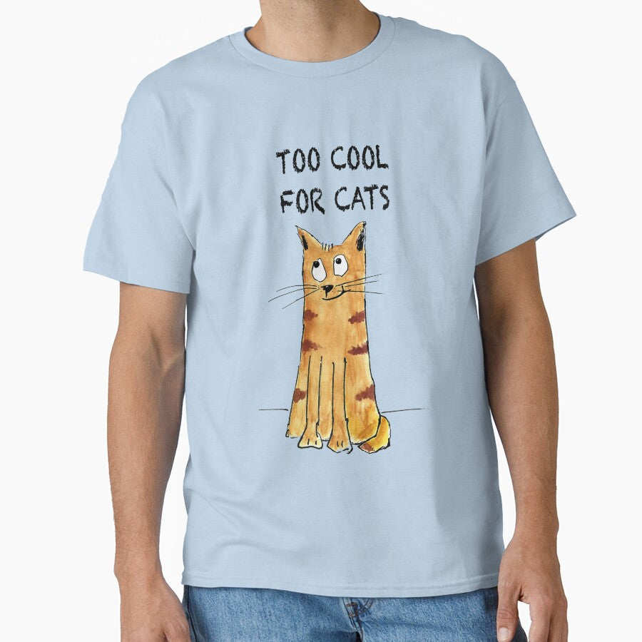 Too cool for Cats Jazz Cat by iancoppack T-Shirts, Hoodie, Sweatshirt | BlankRebels.com (Image 1)