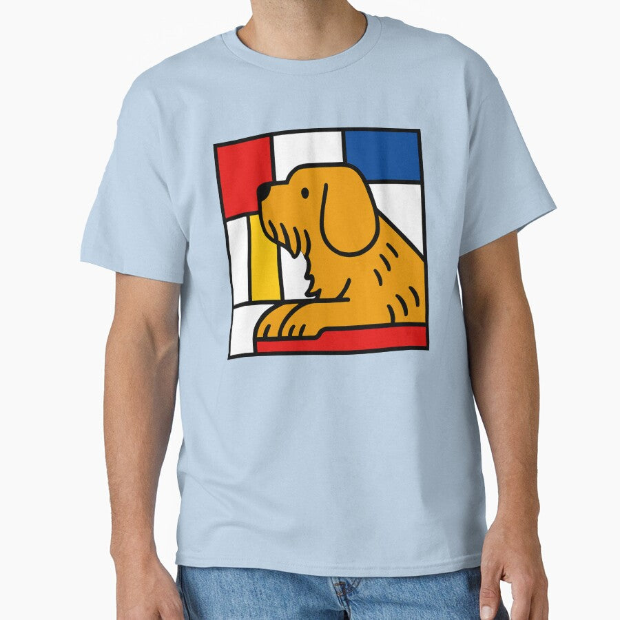 Composition with Red, Blue & Otterhound by OHCA Store T-Shirts, Hoodie, Sweatshirt | BlankRebels.com (Image 1)
