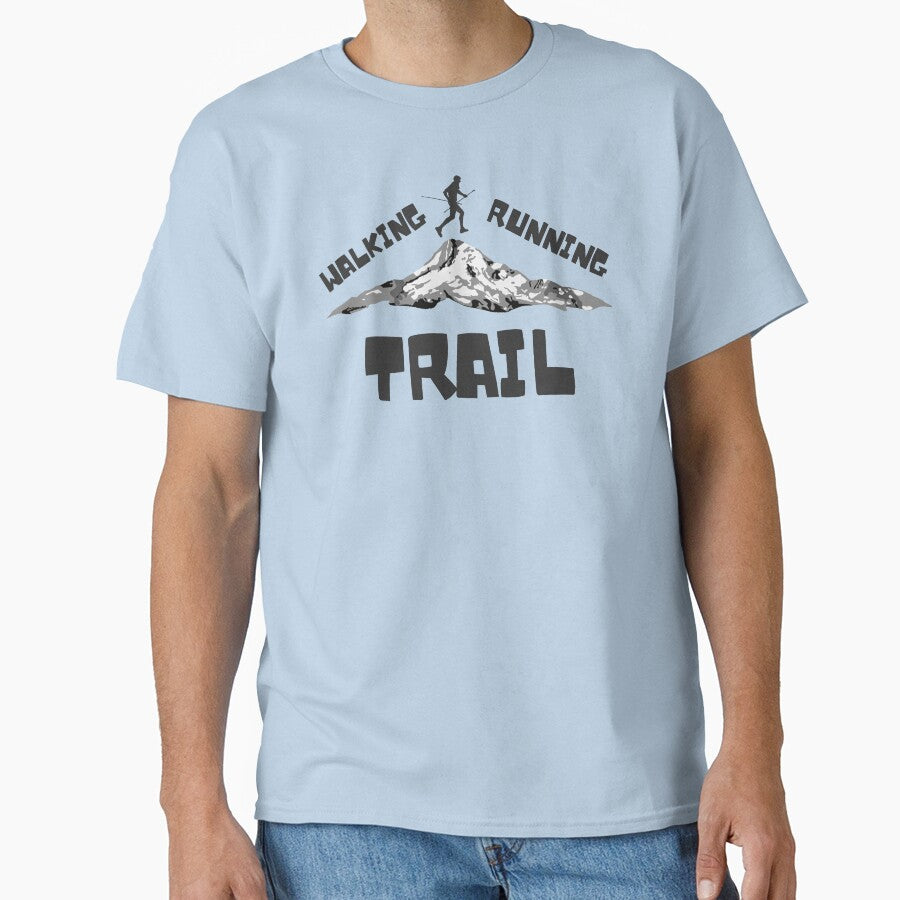 Trail Running (Walking) - Funny Shirt by g-raph Hoodie, Sweatshirt | BlankRebels.com (Image 1)