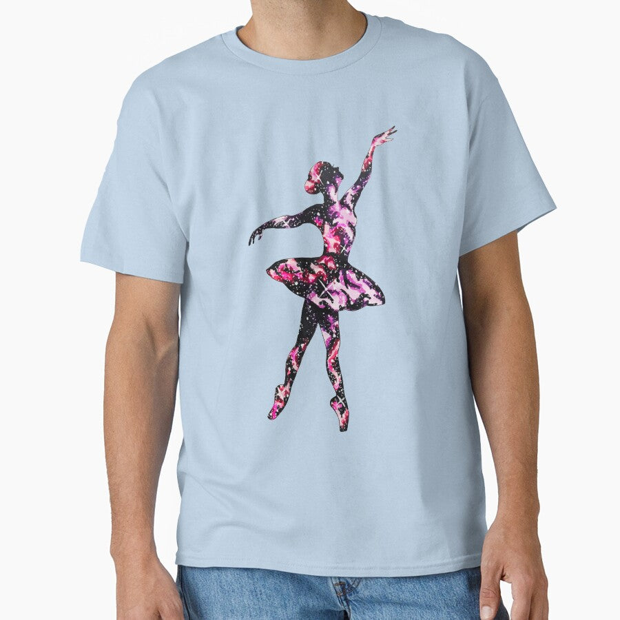 Galaxy Ballet Dancer by Lady-Lilac T-Shirts, Hoodie, Sweatshirt | BlankRebels.com (Image 1)