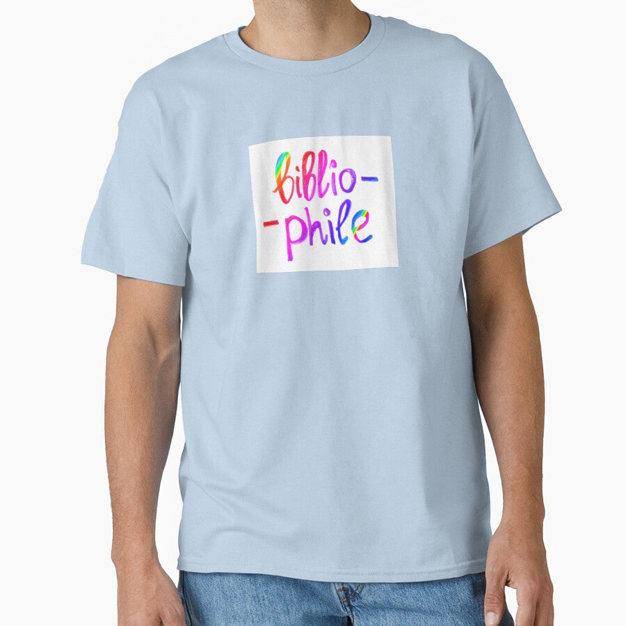 Bibliophile word lettering | Bibliophile hand lettering by lausn T-Shirts, Hoodie, Sweatshirt | BlankRebels.com (Image 1)