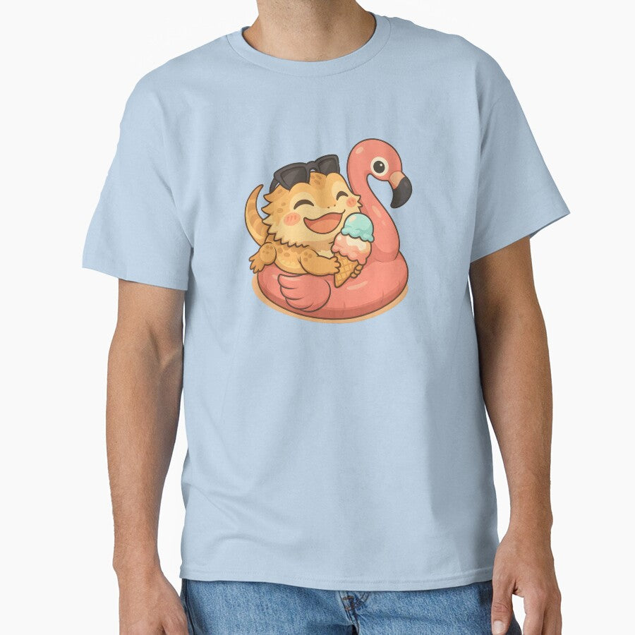 Bearded Dragon - Kawaii Pet - Ice Cream Vibes by aylastyle T-Shirts, Hoodie, Sweatshirt | BlankRebels.com (Image 1)