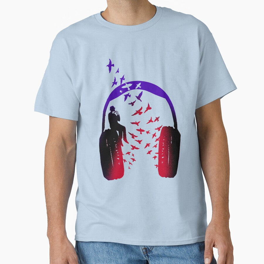 Headphone Music Harmonica by barmalisiRTB T-Shirts, Hoodie, Sweatshirt | BlankRebels.com (Image 1)