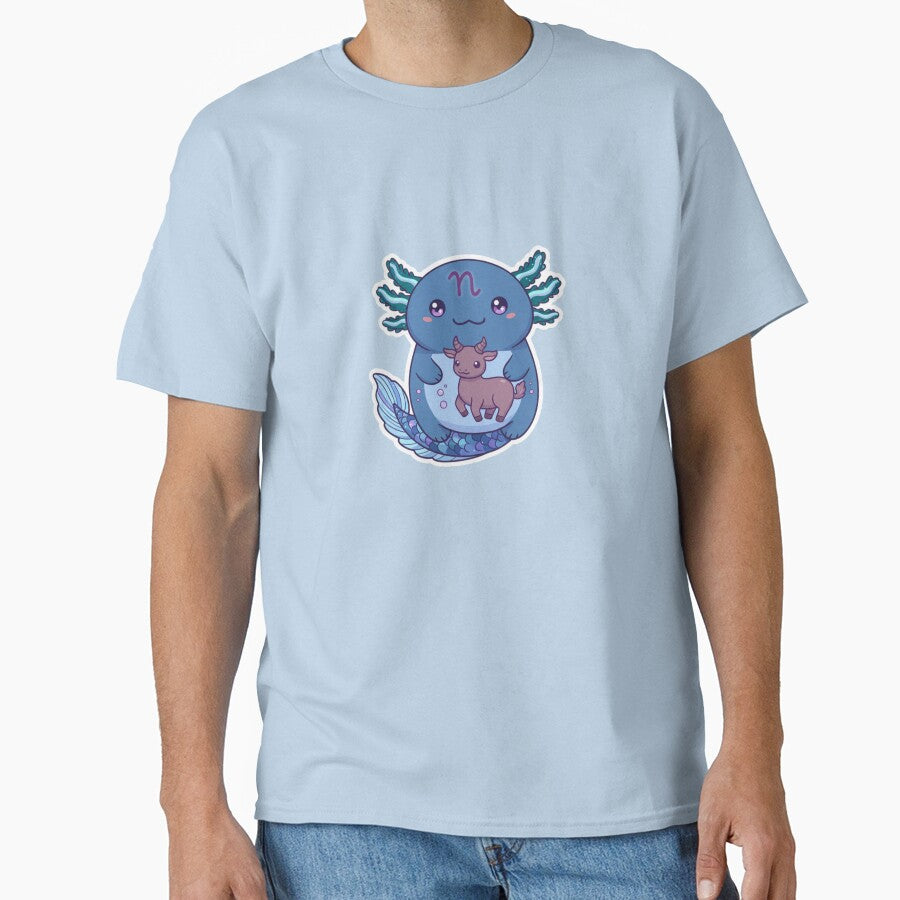 Capricorn Axolotl by WickedAxolotls T-Shirts, Hoodie, Sweatshirt | BlankRebels.com (Image 1)