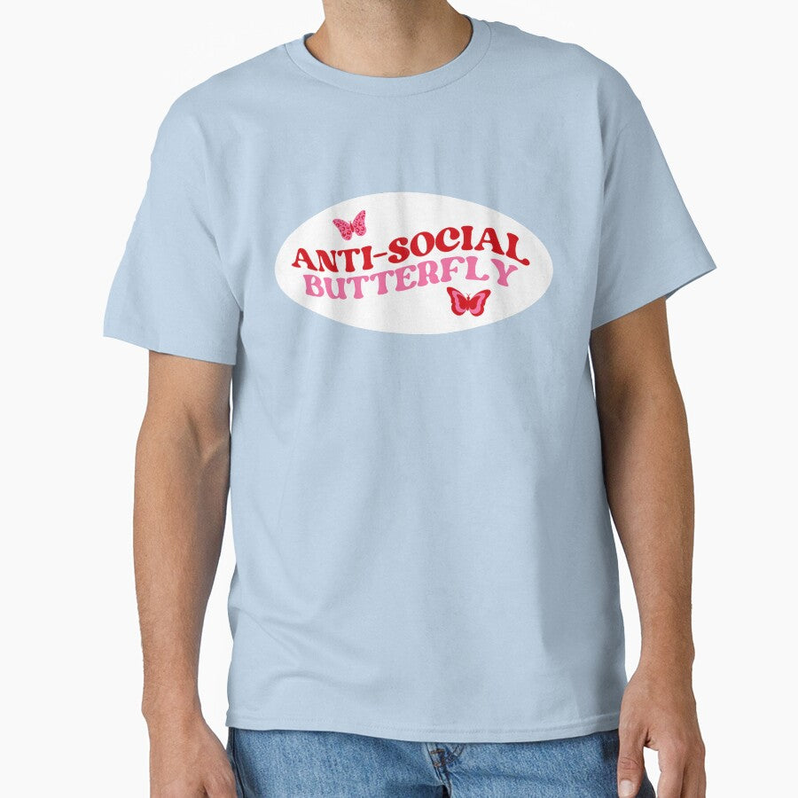 Anti Social Butterfly by Ghostboi54 T-Shirts, Hoodie, Sweatshirt | BlankRebels.com (Image 1)