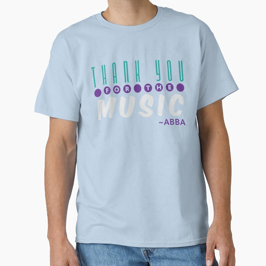 Thank You for the Music by EclecticTurtle T-Shirts, Hoodie, Sweatshirt | BlankRebels.com (Image 1)