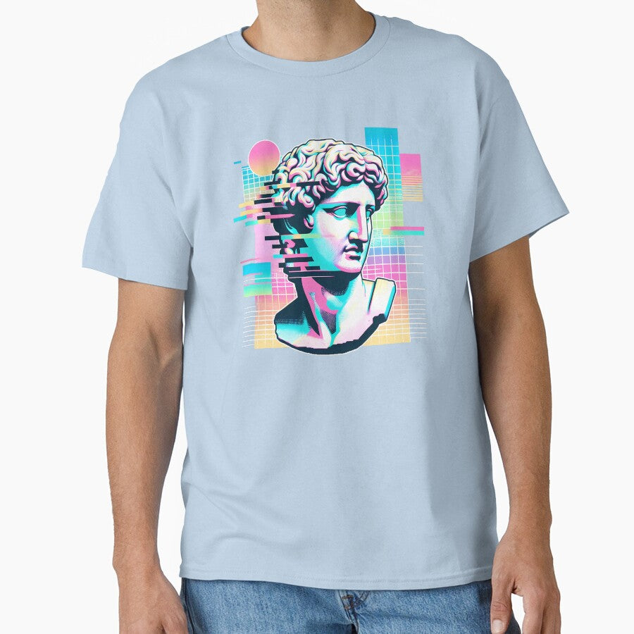 Vaporwave Greek God by TaevasDesign T-Shirts, Hoodie, Sweatshirt | BlankRebels.com (Image 1)