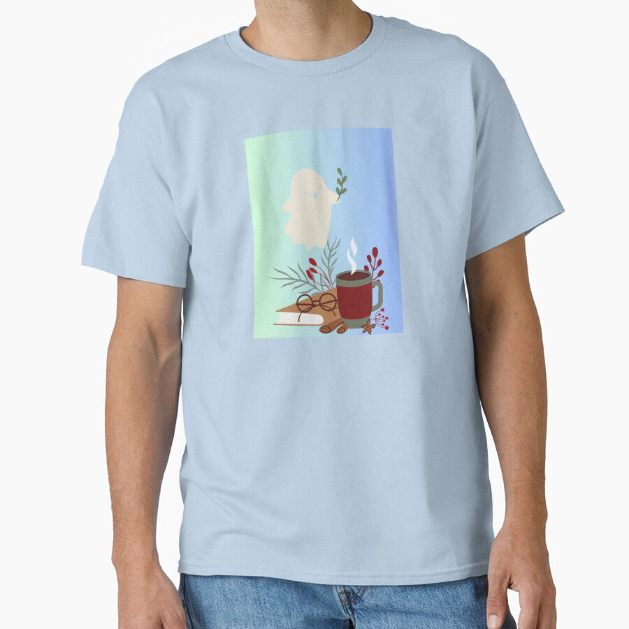 Winter Holiday Ghost Friend - Cozy Winter Ghost by AlteredNature