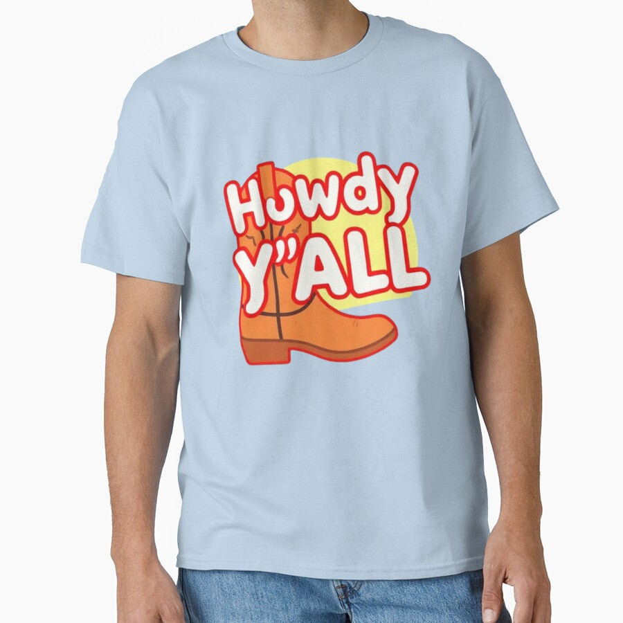 Howdy Y2k Boot Emoji Classic T-Shirts, Hoodie, Sweatshirt