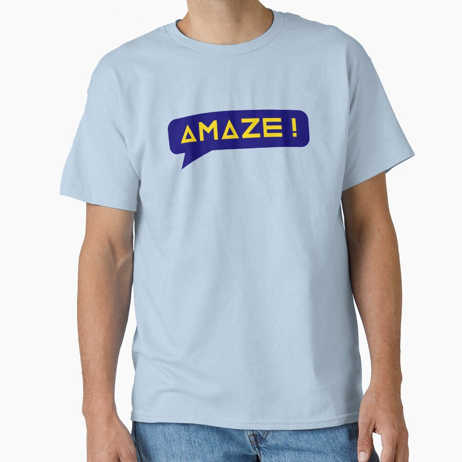 Project Hail Mary - Amaze! (Yellow on Blue) | by PixelsandPulp T-Shirts, Hoodie, Sweatshirt | BlankRebels.com (Image 1)