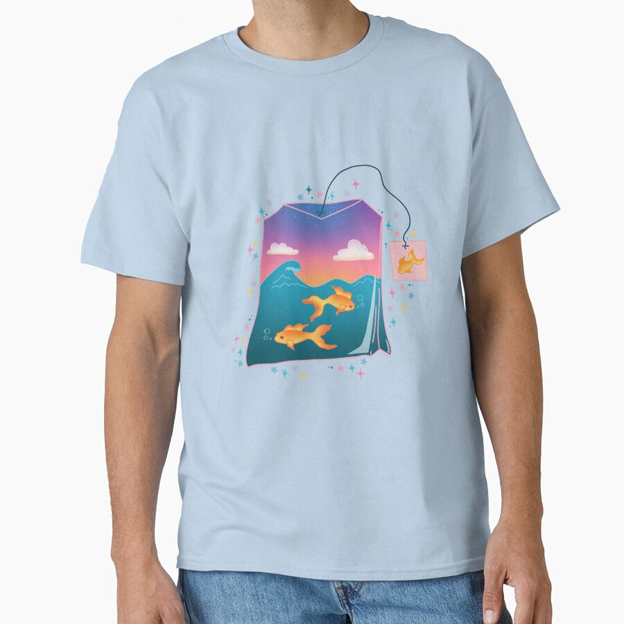 Tropical Sunset Blend surreal teabag art by The Little Shop of Stickers T-Shirts, Hoodie, Sweatshirt (Image 1)