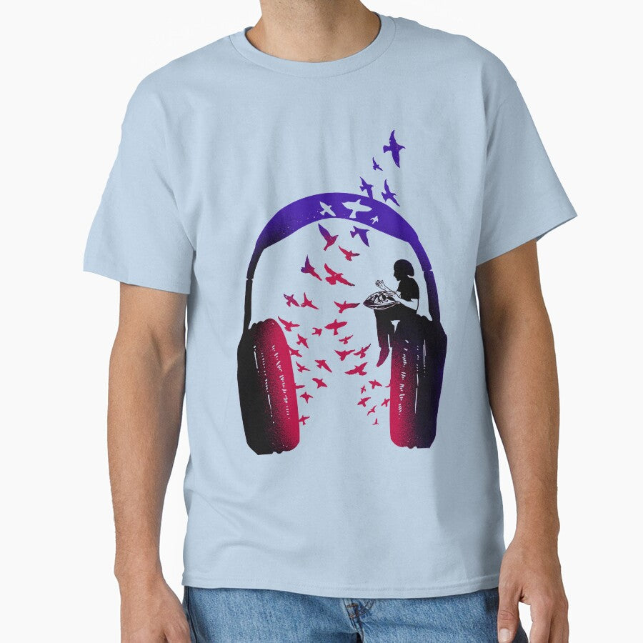 Headphone Music Hang Drum by barmalisiRTB T-Shirts, Hoodie, Sweatshirt | BlankRebels.com (Image 1)