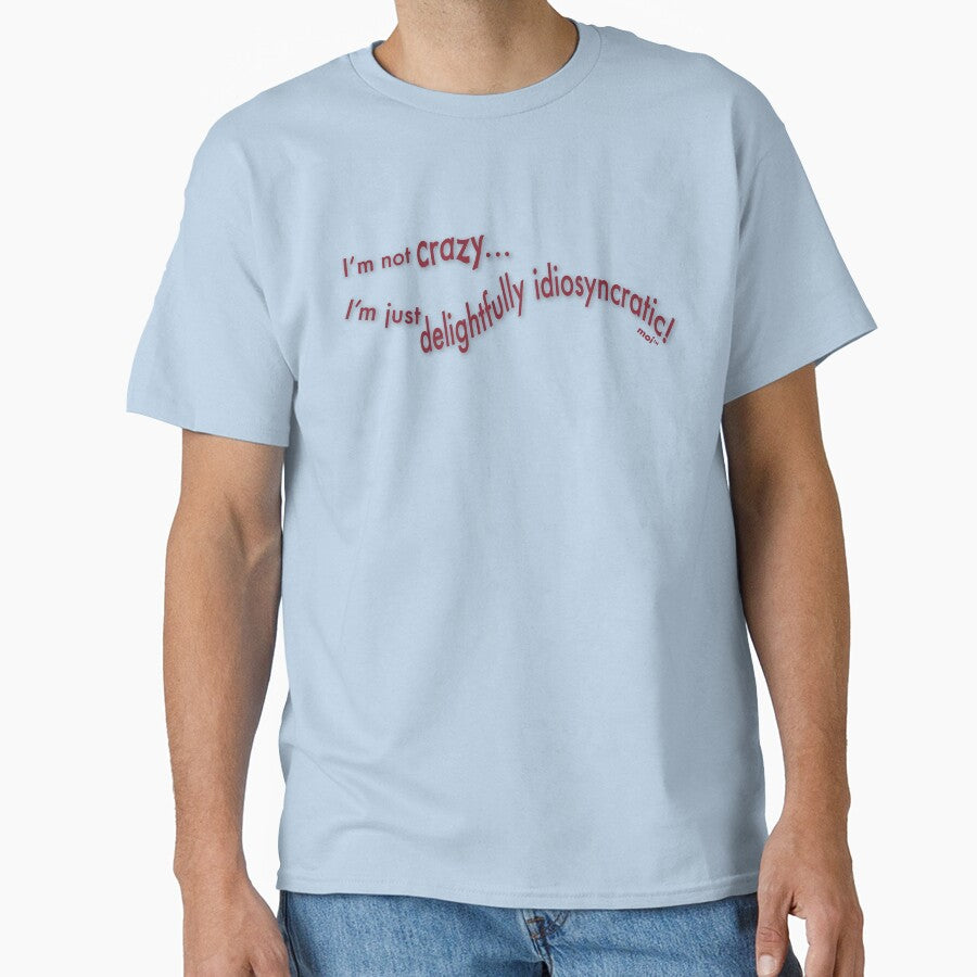 Delightfully Idiosyncratic - Maroon by dzdart T-Shirts, Hoodie, Sweatshirt | BlankRebels.com (Image 1)