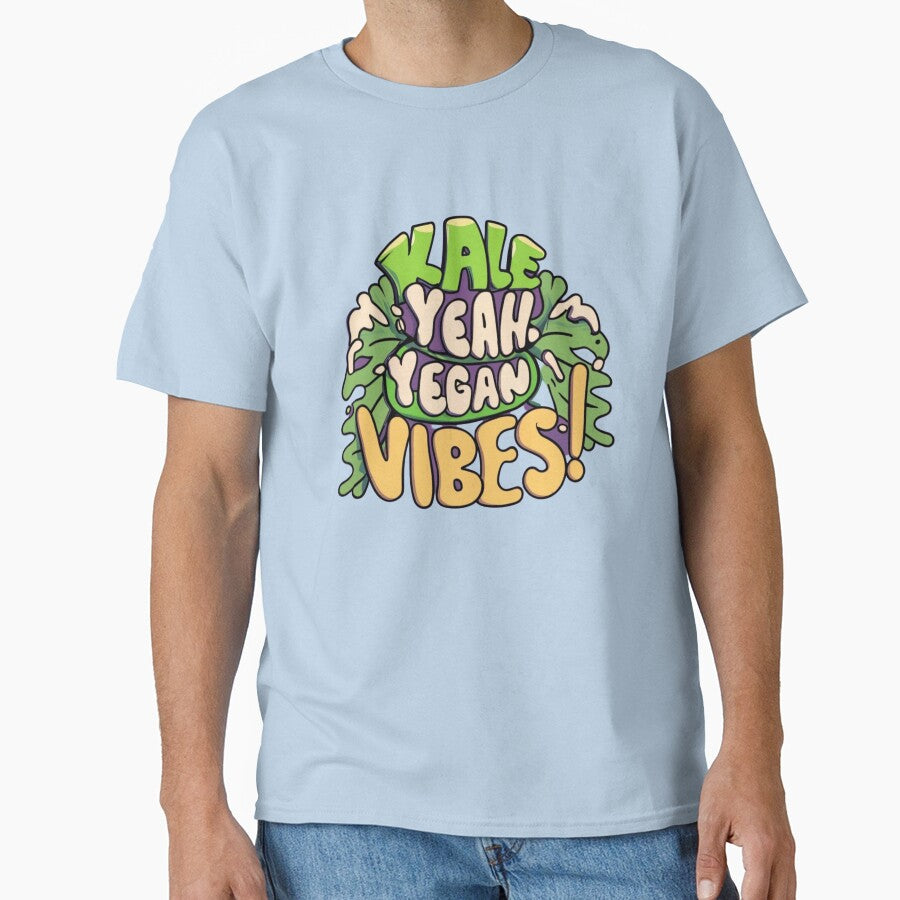 Kale Vegan Vibes by Elisabeth840 T-Shirts, Hoodie, Sweatshirt | BlankRebels.com (Image 1)
