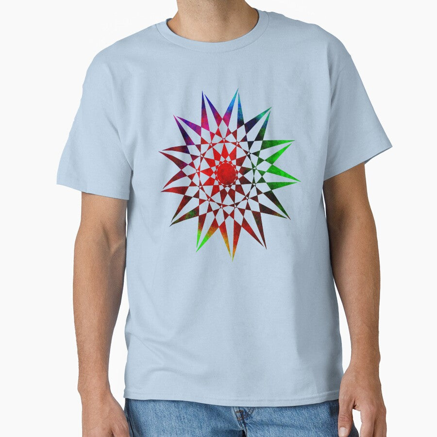 Colorful Trippy Star by Denis Marsili T-Shirts, Hoodie, Sweatshirt | BlankRebels.com (Image 1)