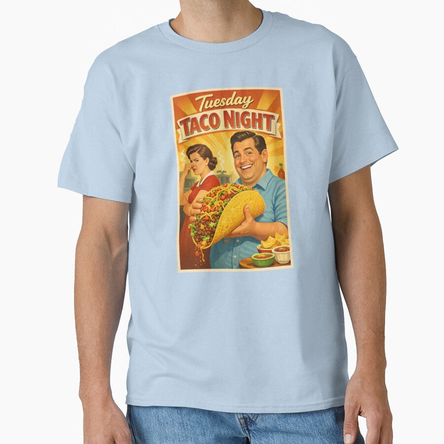 Taco Tuesday! Vintage Retro Design by VintageImageInc T-Shirts, Hoodie, Sweatshirt | BlankRebels.com (Image 1)