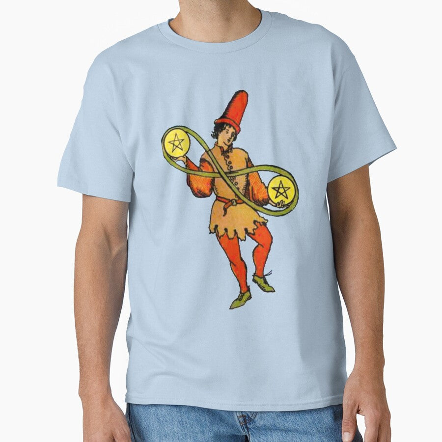 Two Of Pentacles Tarot Card Edit | RWS Tarot Deck | Gift For Tarot Enthusiasts by ApolloTarot T-Shirts, Hoodie,... (Image 1)