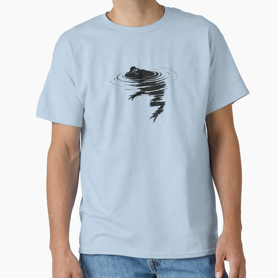 Frog Swimming by DemureArtsy T-Shirts, Hoodie, Sweatshirt | BlankRebels.com (Image 1)