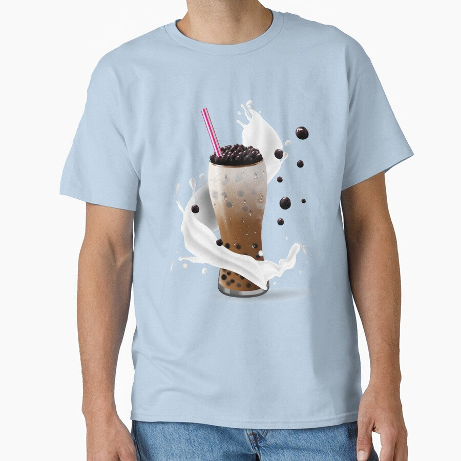 Milk Bubble Tea. by HakanKACAR2014 T-Shirts, Hoodie, Sweatshirt | BlankRebels.com (Image 1)