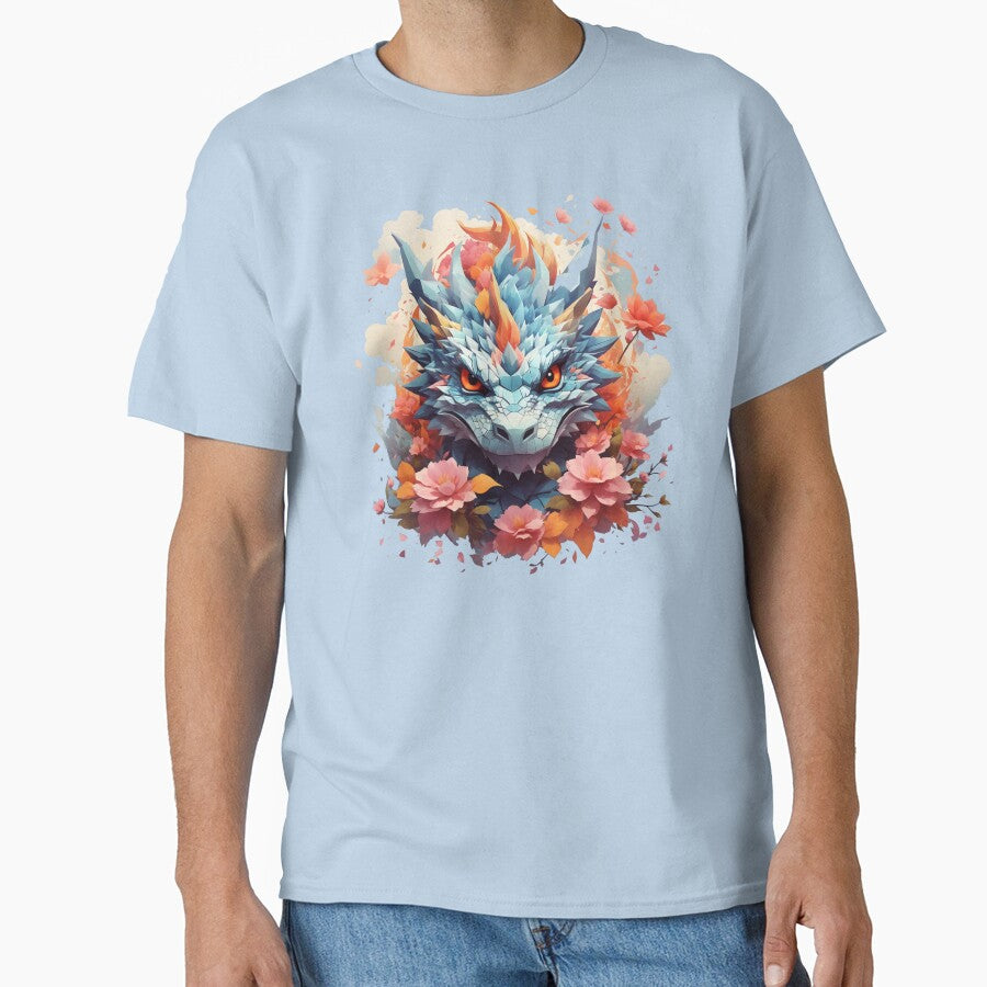 Japanese Colorful Cute Dragon by SoccaTamam T-Shirts, Hoodie, Sweatshirt | BlankRebels.com (Image 1)